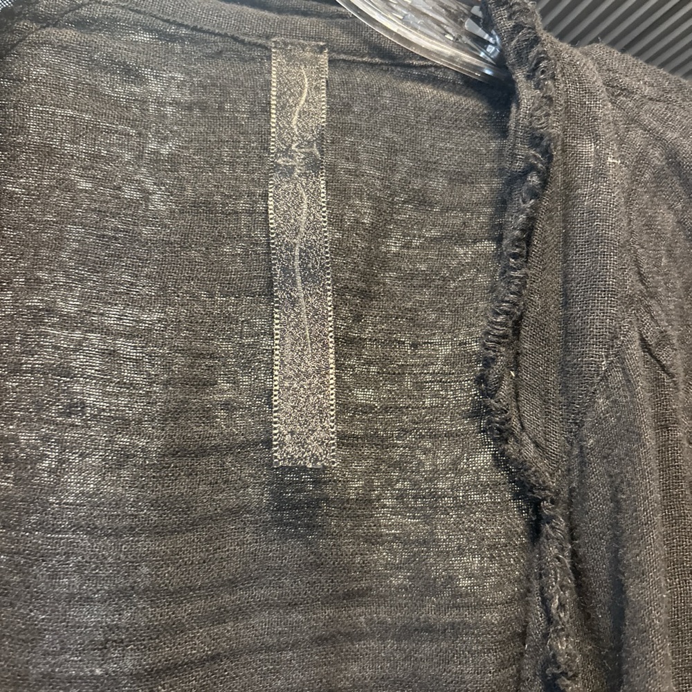 Jaga Athena duster in black linen - Picture 3 of 4